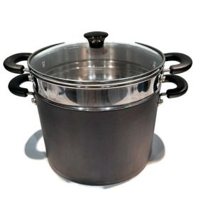 Pampered Chef Professional 8 Qt Nonstick Cookware Pot with Steamer